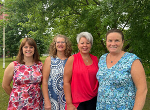 <b>Hospice Staff 2022 at Butterfly Release</b><br />Hospice Staff 2022 at Butterfly Release
Jenna Stamplicoski, Debbie Morin, Dylaina Wood and Lisa Hubers